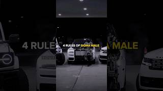 Sigma Rule😎🔥~4 Rules of Sigma male|attitude status|Motivational Quotes  #motivation #shorts #viral