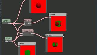 smkflow C++/Wasm Node editor: Implicit surface raytracer.