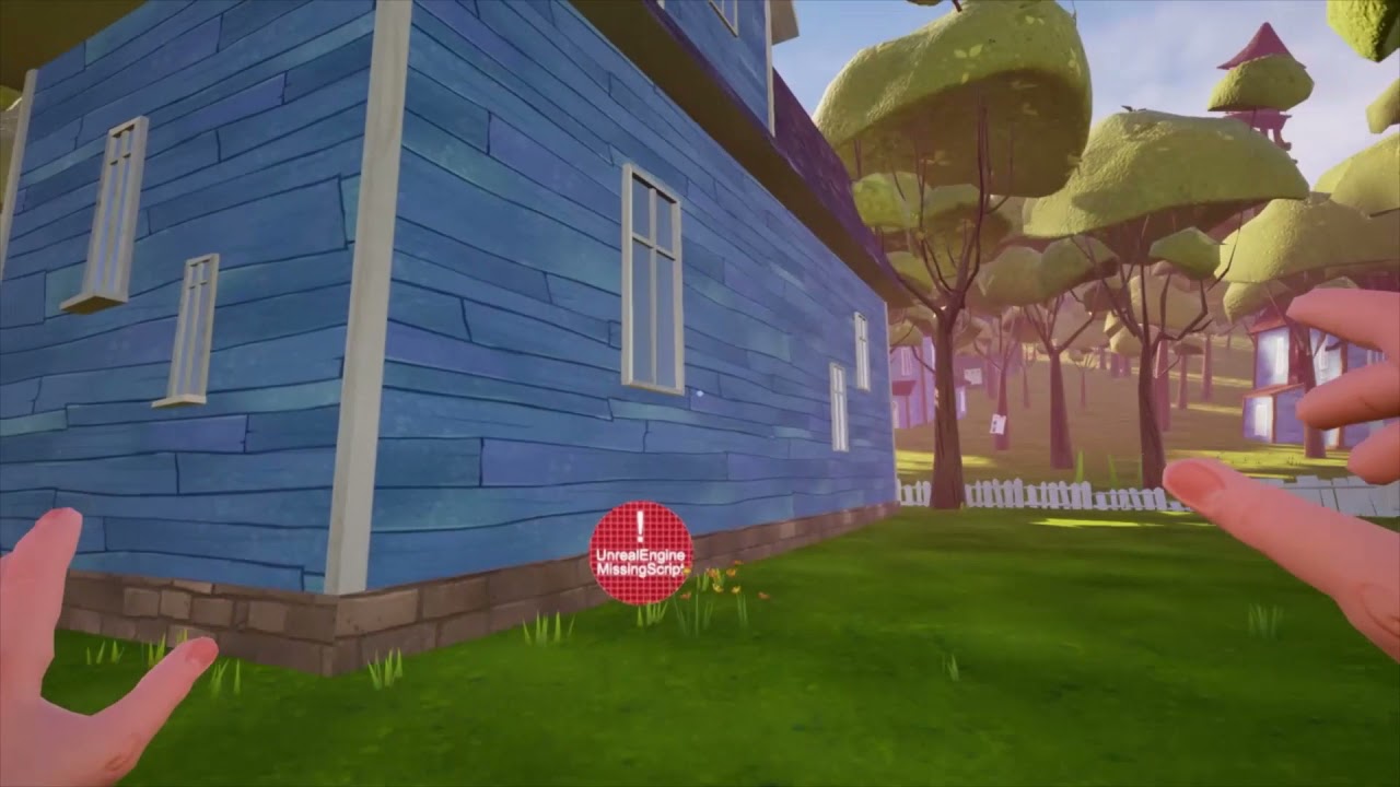 Missing script. Missing script hello Neighbor.