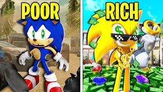 Upgrading SONIC To RICHEST EVER! (Roblox)