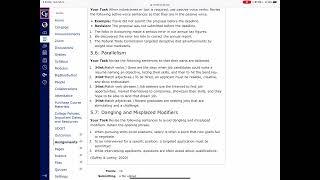 Week 6 Assignment Instructions