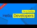 Tooltip CSS | How to create tooltip with only CSS