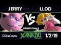 S@X 283 SSBM - lloD (Peach) Vs. Jerry [L] (Jigglypuff) Smash Melee Grand Finals