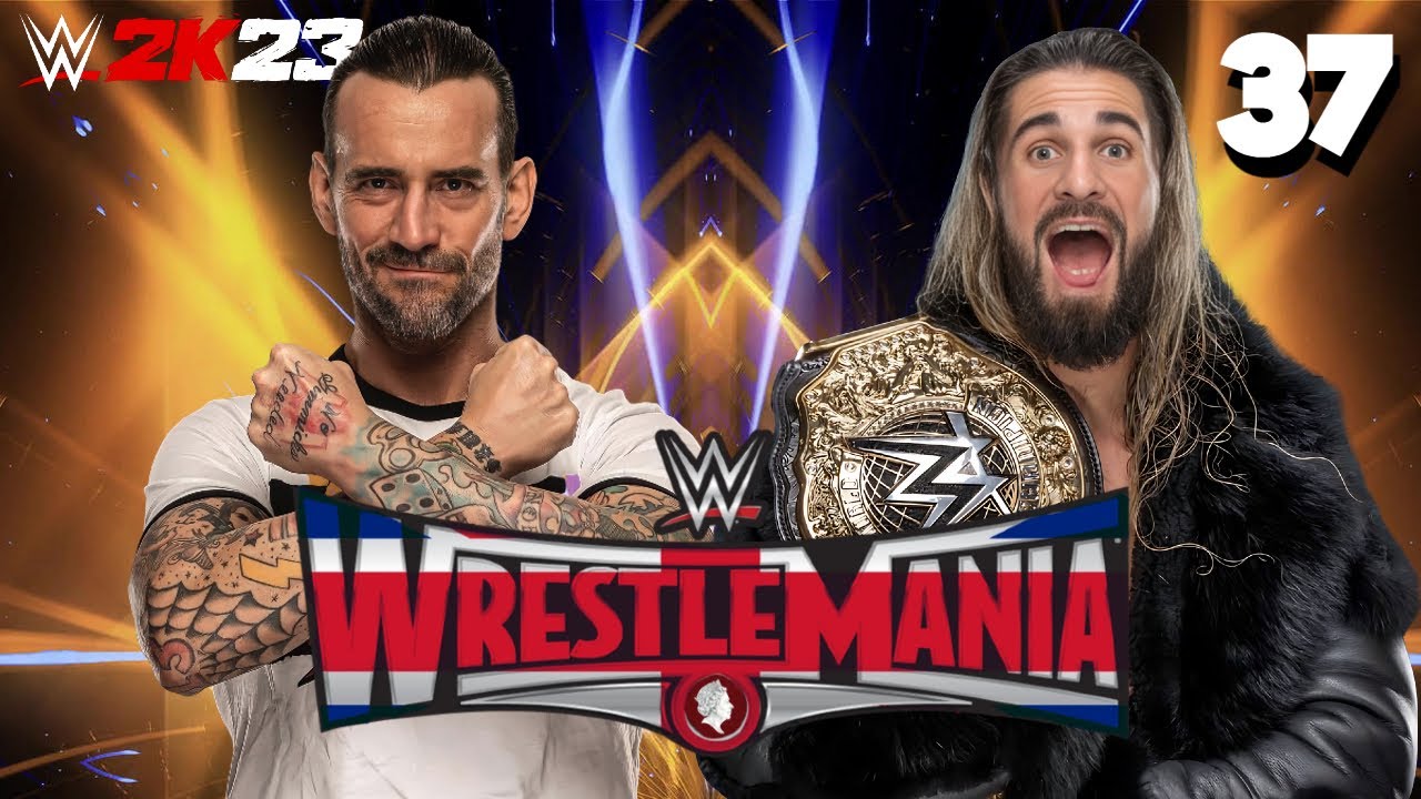 WWE 2K23: Dream Matches: CM Punk Vs Seth Rollins For The WWE World ...