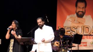 Yesudas Swetha mohan singing Alakadaloli aaro in melbourne part 3