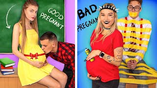 Good Pregnant vs Bad Pregnant! Funny Pregnant Situations & DIY ideas by Mr Degree