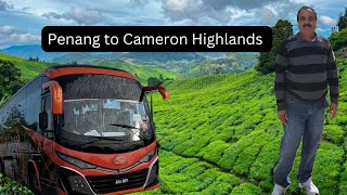 Great Experience of Bus Travelling from Penang to Cameron Highlands | Exploring South East Asia EP 3