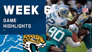 Lions vs. Jaguars Week 6 Highlights | NFL 2020