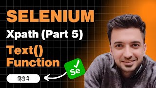 How to Use the text() Function in XPath for Selenium WebDriver (Java Tutorial)