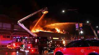 Chicago 3-11 Fire Involving Explosions and Truss Roof Buildings