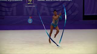 ROCABADO CASO Zhara Valentina (BOL) - 2023 Rhythmic Junior Worlds Qualifications RI Individual