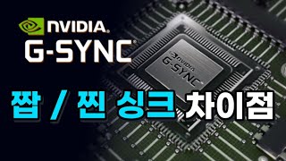 G-Sync 모니터. 짭싱크와 찐싱크 간단하게 설명해드림