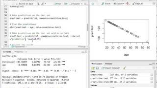 R walkthrough: parameter and prediction uncertainty in simple regression models
