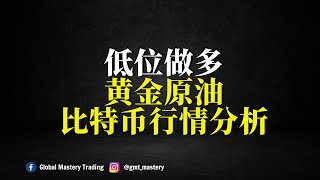 2022.11.03 黄金原油 比特币行情分析，FED如期加息75点并暗示放缓加息，继续留意低位做多机会！