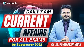 Current Affairs Today | 06 September Current Affairs for IBPS RRB Clerk/PO Mains | By Pushpak Sir