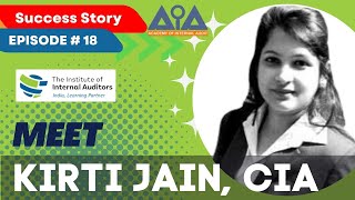 Kirti Jain, CIA | Certified Internal Auditor