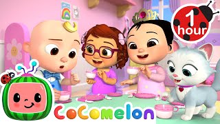 This is the Way to Tea Party + MORE CoComelon Nursery Rhymes & Kids Songs