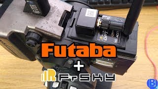 Swapping FrSky Tx Module's Antenna Side | Futaba 3PK Installation