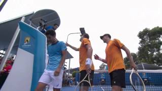 Bryan/Bryan v Guccione/Sa match point (1R) | Australian Open 2016
