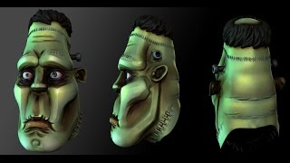 Mudbox speed sculpting Alex 2013