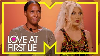 Steph And Arabella Go Head-To-Head With Brandi And Lawrence | Love At First Lie