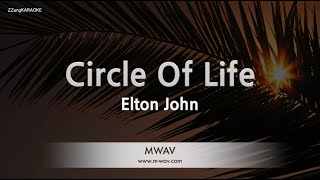 Elton John-Circle Of Life (Karaoke Version)