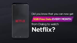 Amazing news for Netflix binge watchers! You can now get 5GB FREE Data EVERY MONTH to watch Netflix