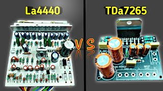 Which is The Best Amplifier Board|La4440 vs Tda7265 Audio ic Board #la4440 #4440 #tda7265