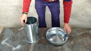 How to Assemble Gaun Galvanized Metal Chicken Feeder Anti-Waste Ring | Jeffers Livestock