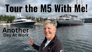 Tour the M5 Luxury Yacht with me!