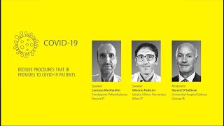 CIRSE webinar on bedside procedures IR provides to COVID-19 patients