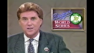KABC TV Channel 7 Eyewitness News at 4pm Los Angeles October 13, 1988