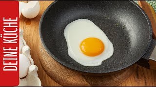 Spiegelei machen 🍳 | So einfach geht’s | REWE Deine Küche