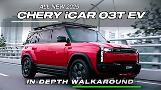 New 2025 Chery iCar 03T in-depth Walkaround | GoPureCars