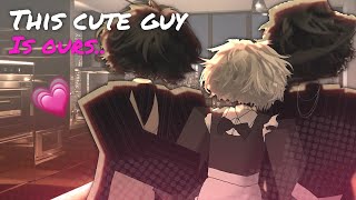 This cute guy is ours | Roblox gay story | READ DESC | Kitty cloud ☁️