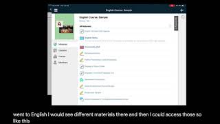 Schoology Course Navigation