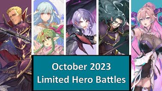 October Limited Hero Battles - Fire Emblem Heroes