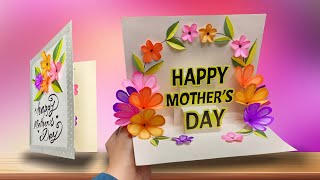 How to make Mother's day card / Mother's day pop up card / Mother's greeting card /Mothers day craft