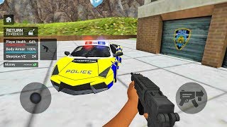 Police Car Driving: Motorbike Riding - Police Officer Chase Simulator - Android Gameplay