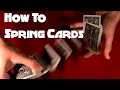 How To Spring Cards