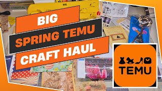 🌸Spring Temu Haul Review! AFFORDABLE Spring Craft Items! 🌸