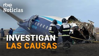 KAZAJISTÁN: 32 de los 67 PASAJEROS han logrado SOBREVIVIR tras ESTRELLARSE un AVIÓN en AKTAU | RTVE