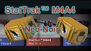 CS:GO CLUTCH CASE StatTrak™ M4A4 Neo Noir Unboxed