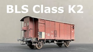 Unboxing and Weathering BLS Class K2 from Brawa