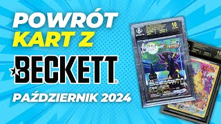 AŻ 4 BLACK LABELE Z BECKETTU Z PAŹDZIERNIKOWEGO SENDOFFU KART POKEMON I ONE PIECE?! 🤑