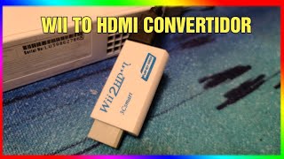 WII TO HDMI ADAPTADOR CONVERTIDOR.