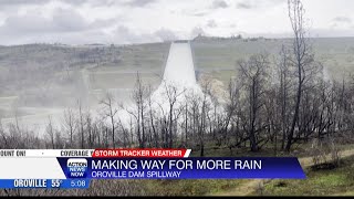 California Department of Water Resources increases water released from Oroville Dam via the Oroville