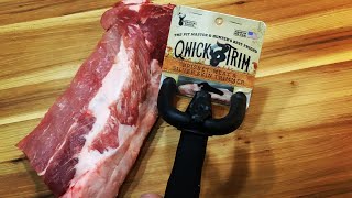 Honest Review Of The Qwick Trim / Brisket Meat \u0026 Silver Skin Trimmer! / Made In The USA!