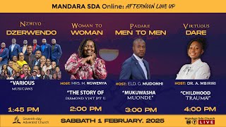 Mandara SDA Church || Sabbath Afternoon Online Worship || Date: 01 February || Time: 1:45pm - 5:00pm