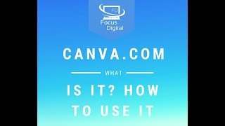 How To Use Canva - 2 Minute Tutorial